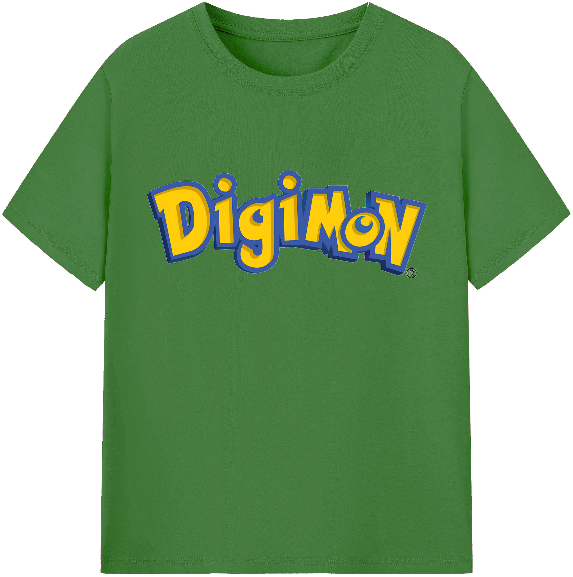 （画像用） Digimon デジタルモンスター/デジモン レディースカジュアルプリントTシャツ（綿100％）